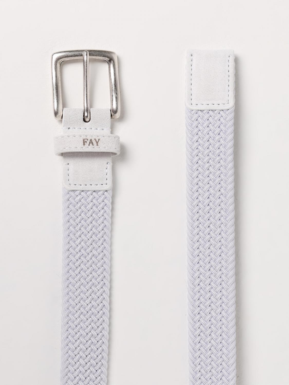 FAY JUNIOR CEINTURE: Ceinture enfant Fay Junior, Blanc - Img 2