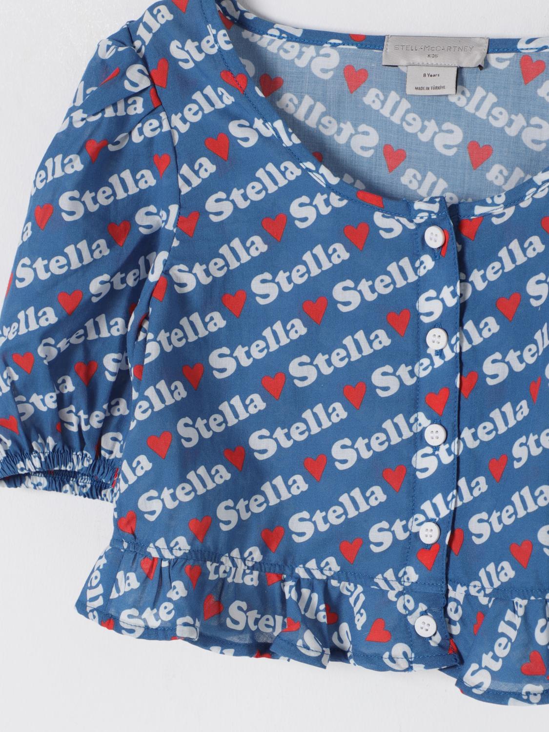 STELLA MCCARTNEY KIDS SHIRT: Top kids Stella McCartney Kids, Petroleum Blue - Img 3