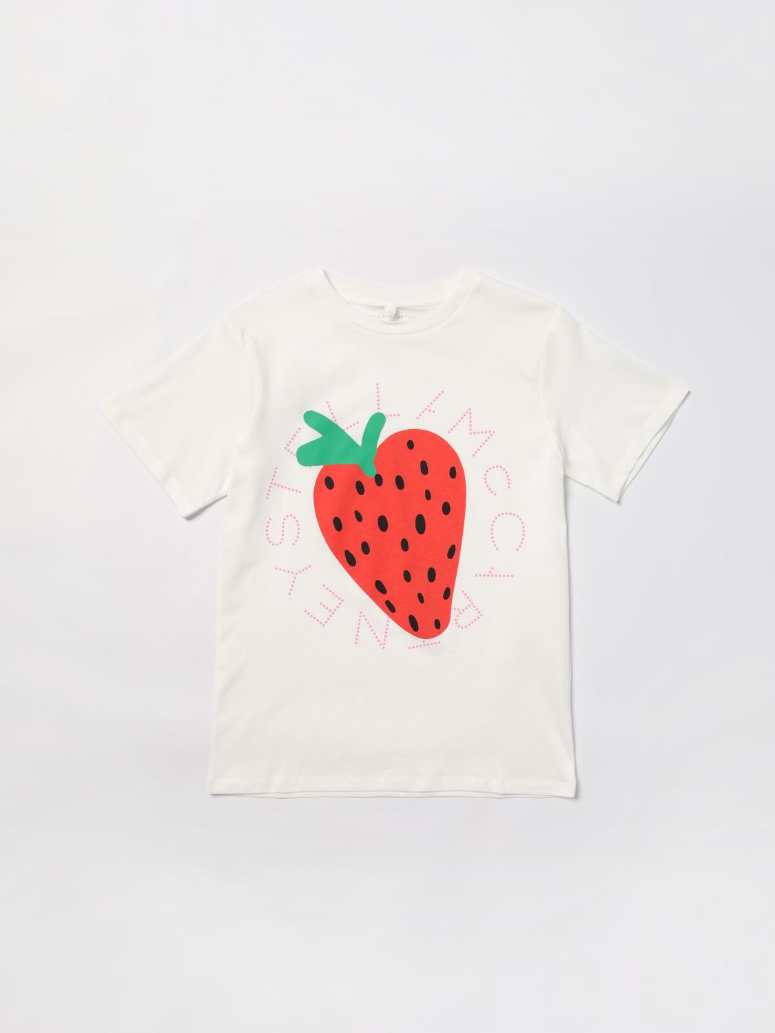 STELLA MCCARTNEY KIDS T-SHIRT: T-shirt kinder Stella McCartney Kids, Ivory - Img 1