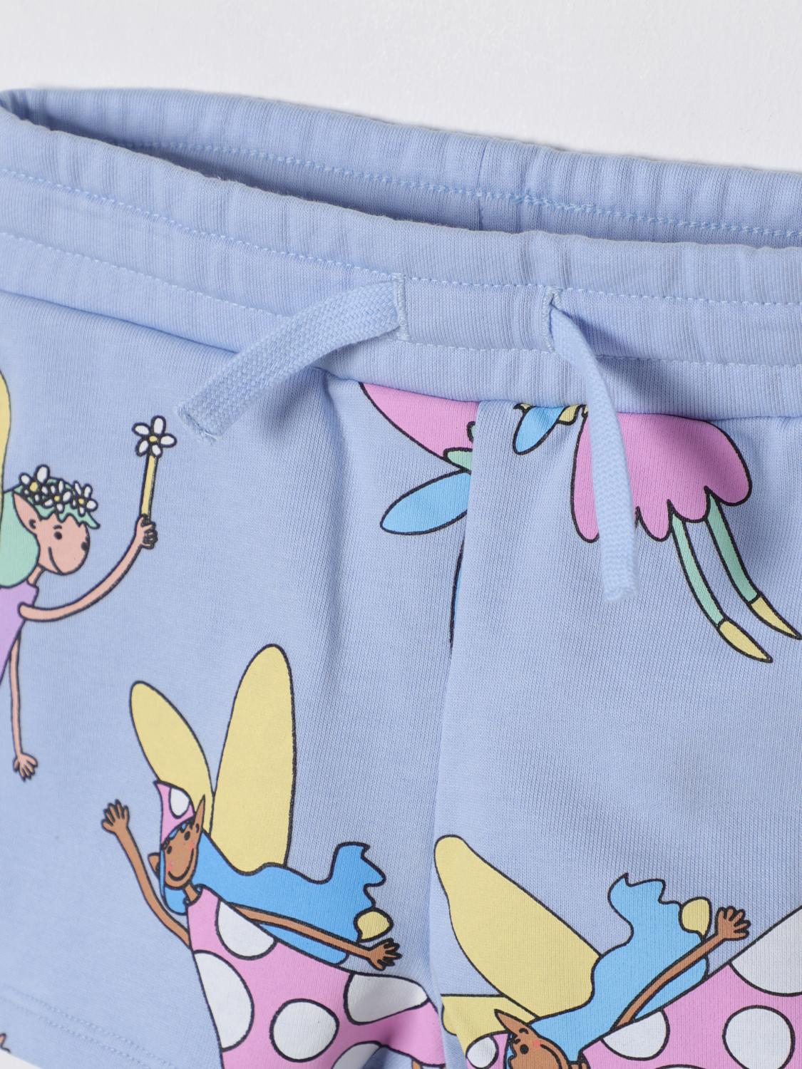 STELLA MCCARTNEY KIDS SHORT: Short kids Stella McCartney Kids, Sky Blue - Img 3