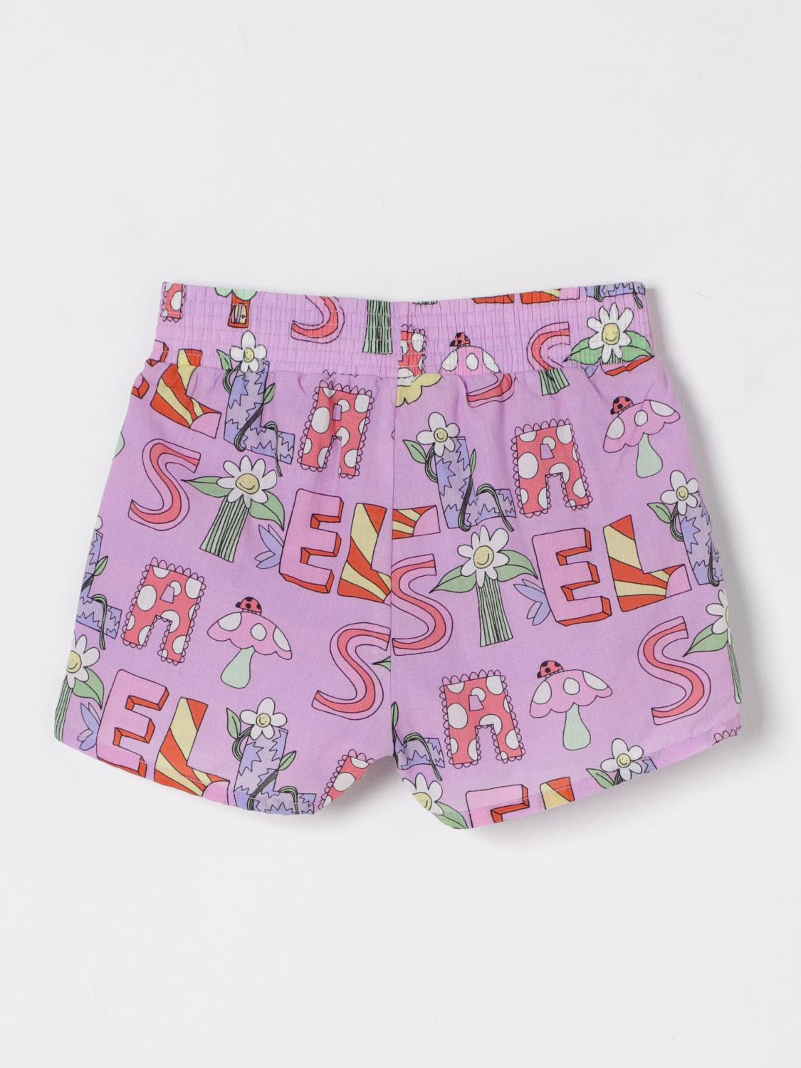 STELLA MCCARTNEY KIDS PANTALON COURT: Pantalon court enfant Stella McCartney Kids, Violet - Img 2