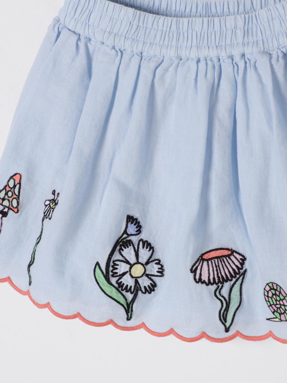 STELLA MCCARTNEY KIDS 스커트: 스커트 남아 Stella McCartney Kids, 노드 블루 - Img 3