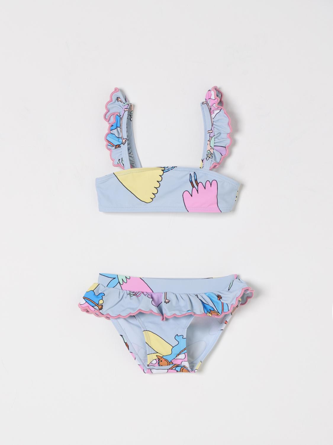 STELLA MCCARTNEY KIDS COSTUME: Costume da bagno bikini Stella McCartney Kids, Celeste - Img 1