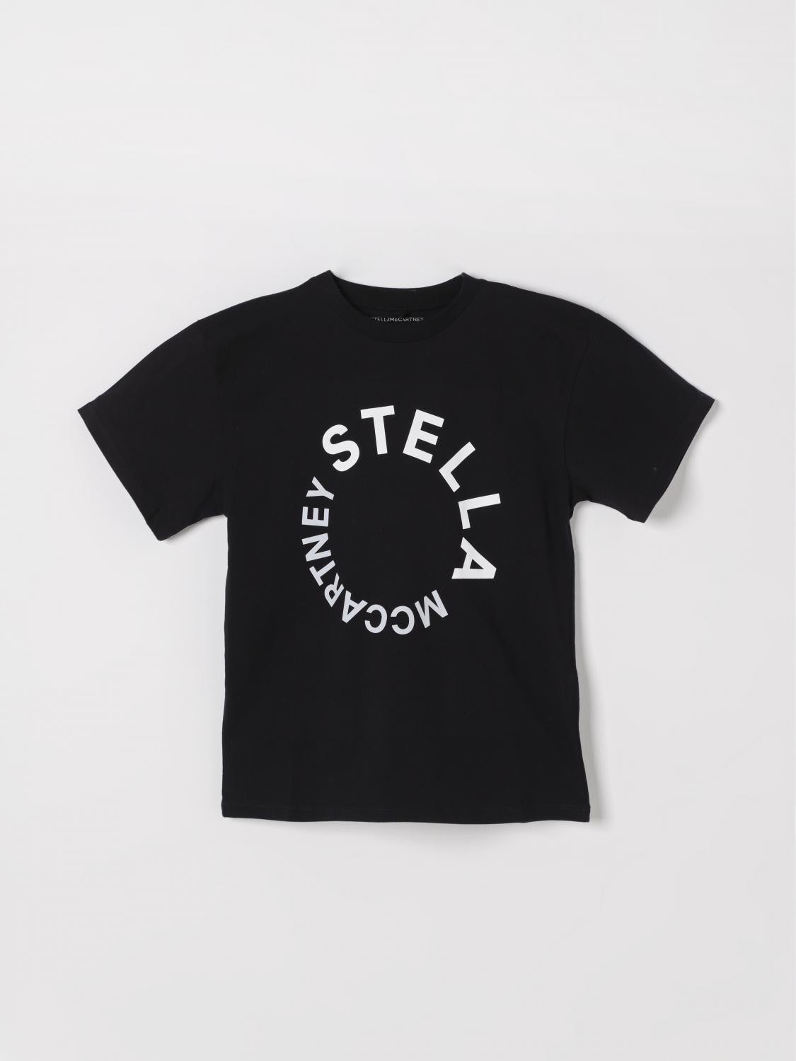 STELLA MCCARTNEY KIDS T-SHIRT: T-shirt con logo Stella McCartney Kids, Nero - Img 1