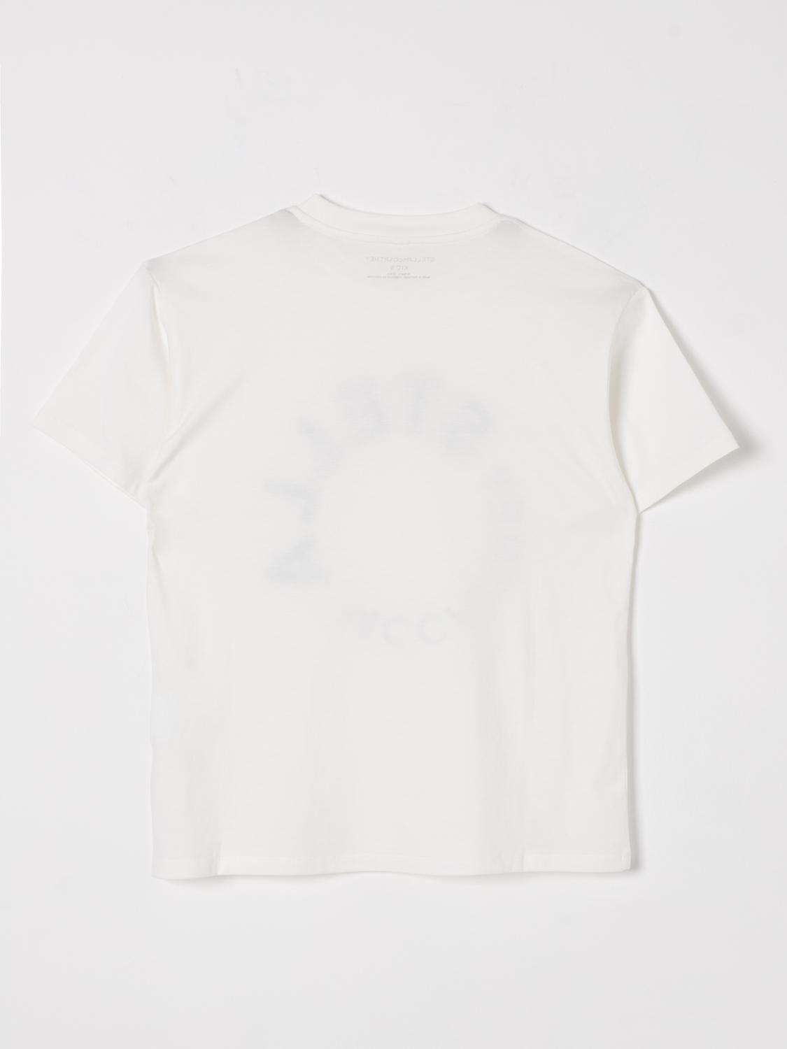 STELLA MCCARTNEY KIDS T-SHIRT: T-shirt con logo Stella McCartney Kids, Avorio - Img 2