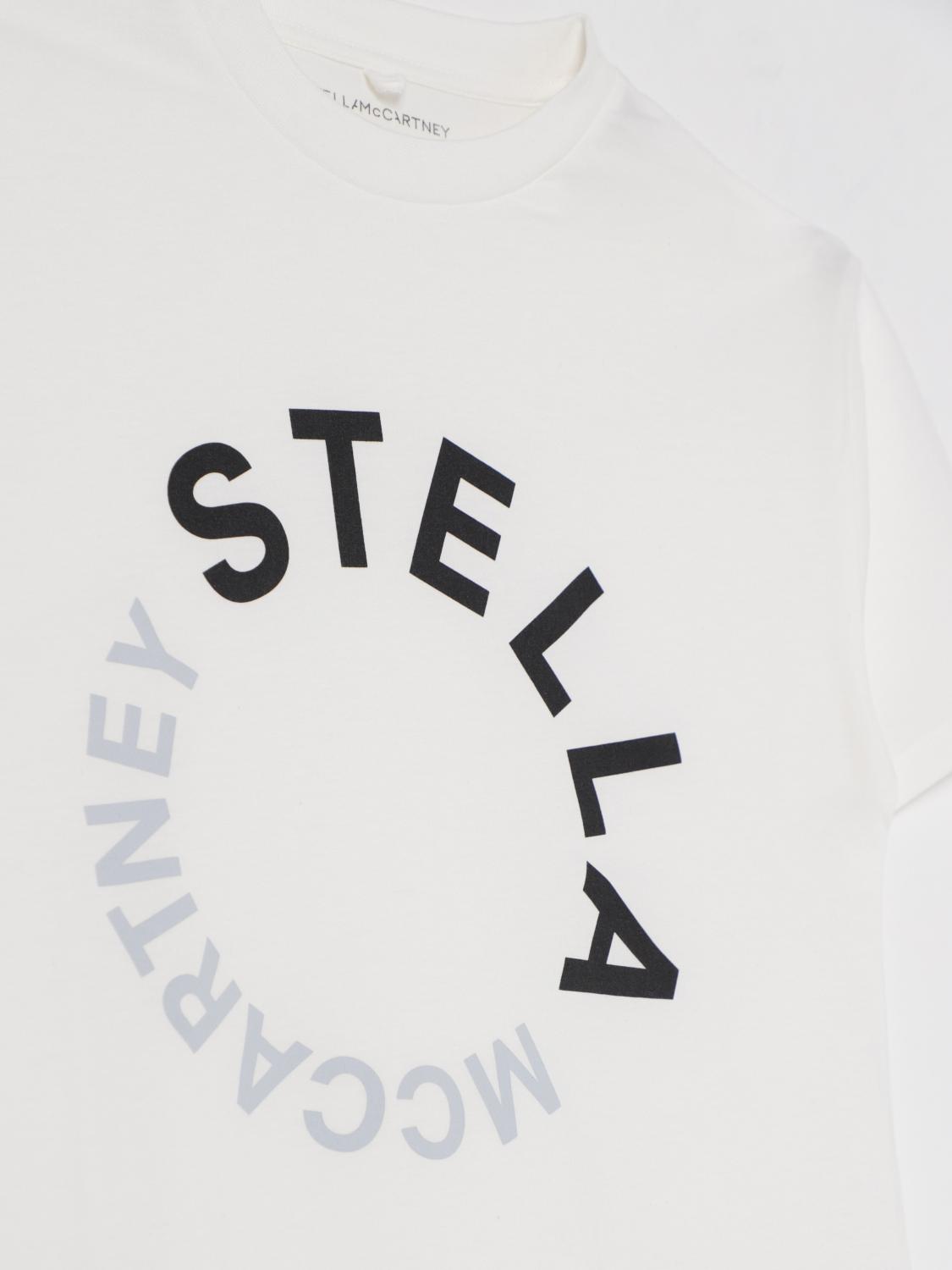 STELLA MCCARTNEY KIDS T-SHIRT: T-shirt con logo Stella McCartney Kids, Avorio - Img 3