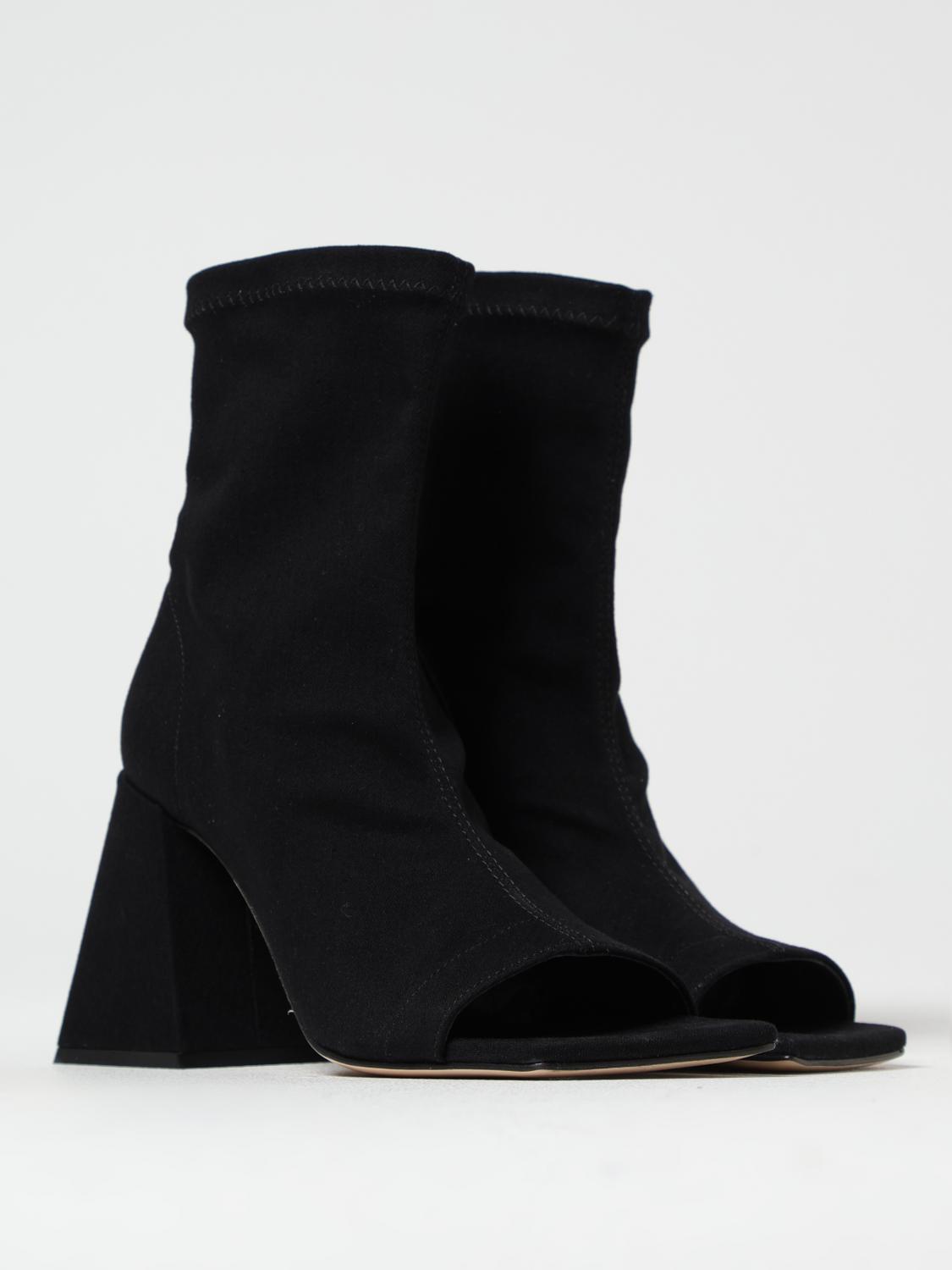 VIC MATIÉ FLAT ANKLE BOOTS: Shoes woman Vic MatiÉ, Black - Img 2