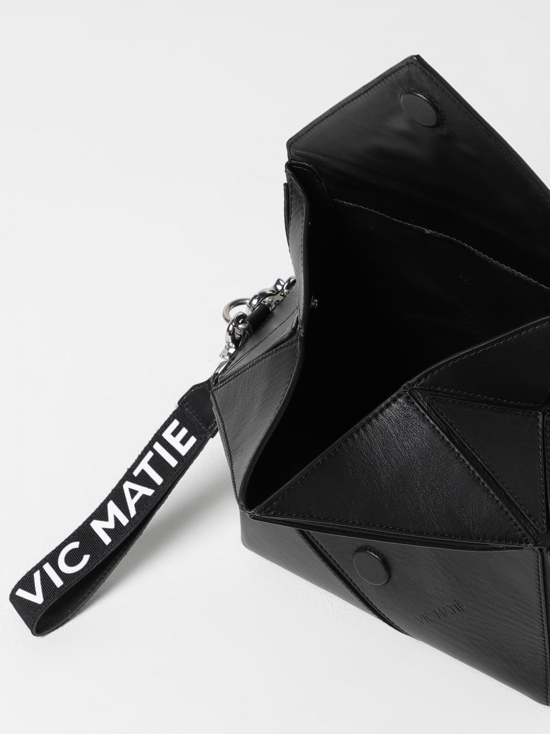 VIC MATIÉ SAC PORTÉ MAIN: Sac porté épaule femme Vic MatiÉ, Noir - Img 3