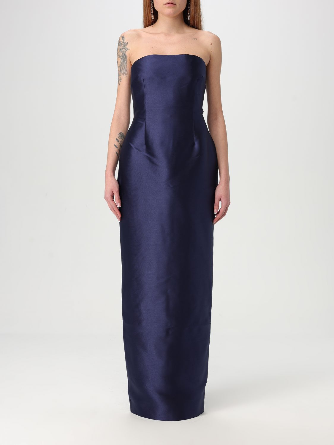 SOLACE LONDON DRESS: Dress woman Solace London, Navy - Img 5