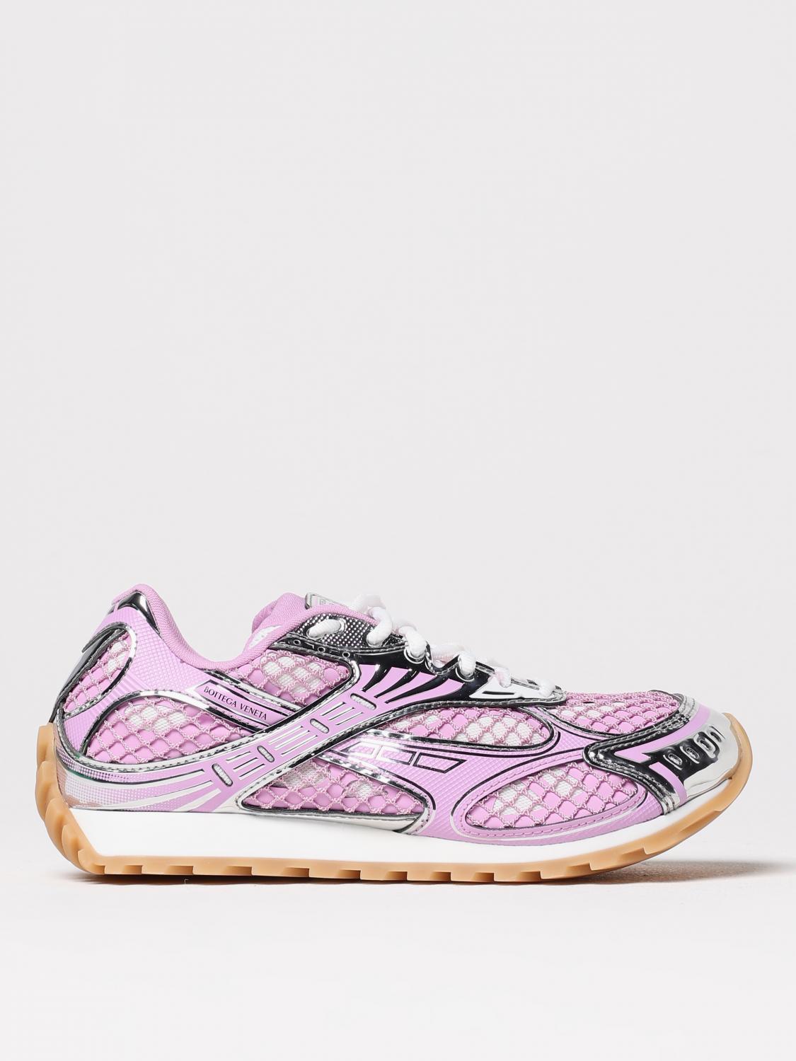 BOTTEGA VENETA SNEAKERS: Sneakers woman Bottega Veneta, Pink - Img 1