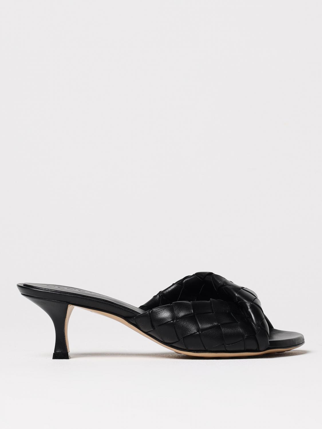 BOTTEGA VENETA SANDALIAS DE TACÓN: Zapatos mujer Bottega Veneta, Negro - Img 1