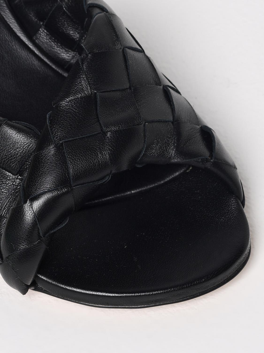 BOTTEGA VENETA SANDALIAS DE TACÓN: Zapatos mujer Bottega Veneta, Negro - Img 4