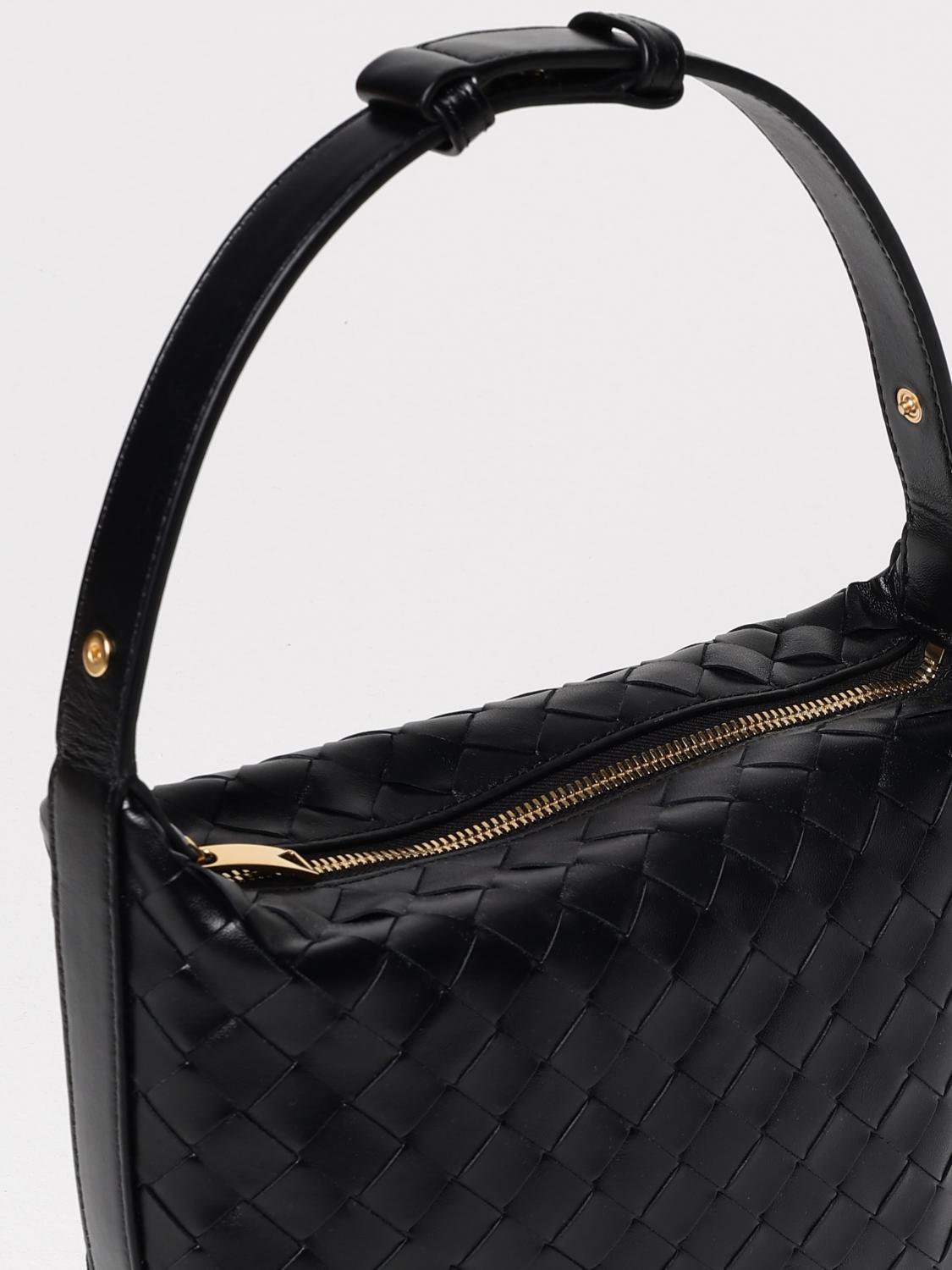 BOTTEGA VENETA MINI BAG: Shoulder bag woman Bottega Veneta, Black - Img 3