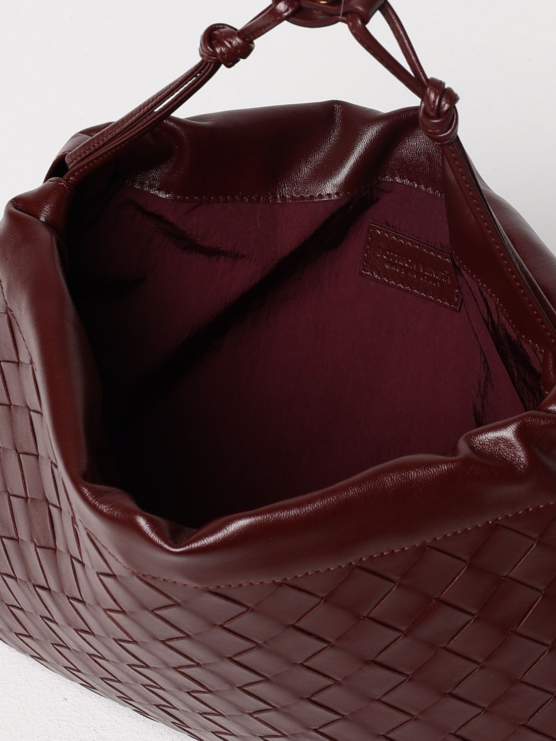 BOTTEGA VENETA SHOULDER BAG: Shoulder bag woman Bottega Veneta, Cherry - Img 4