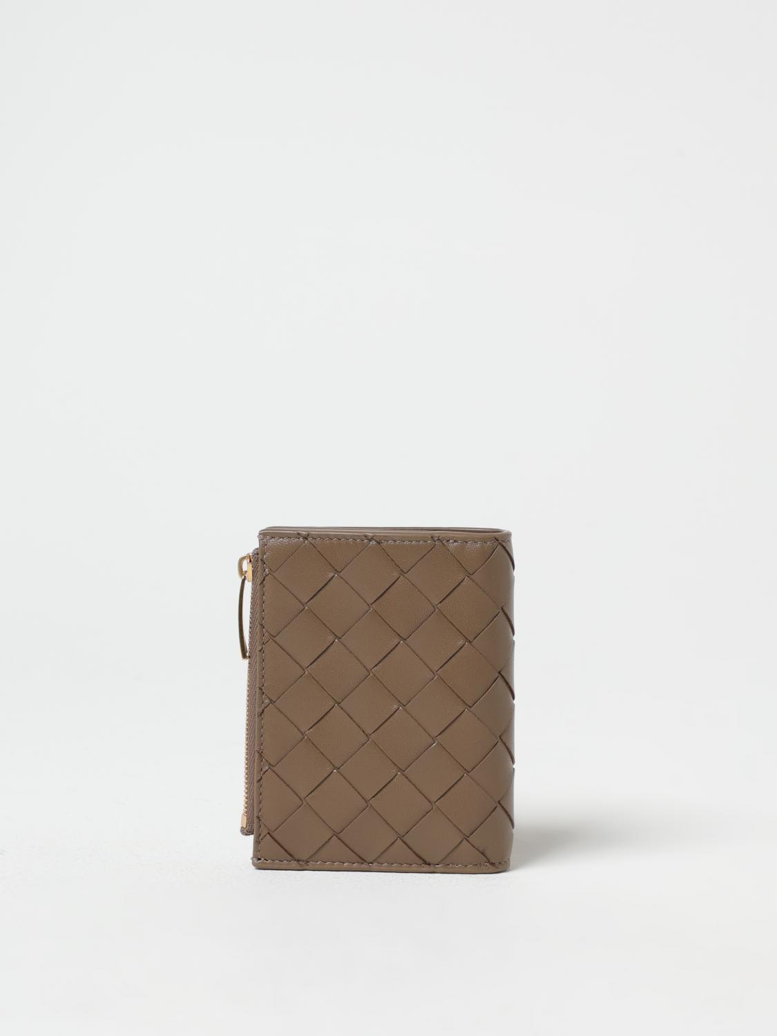 BOTTEGA VENETA WALLET: Wallet woman Bottega Veneta, Beige - Img 3