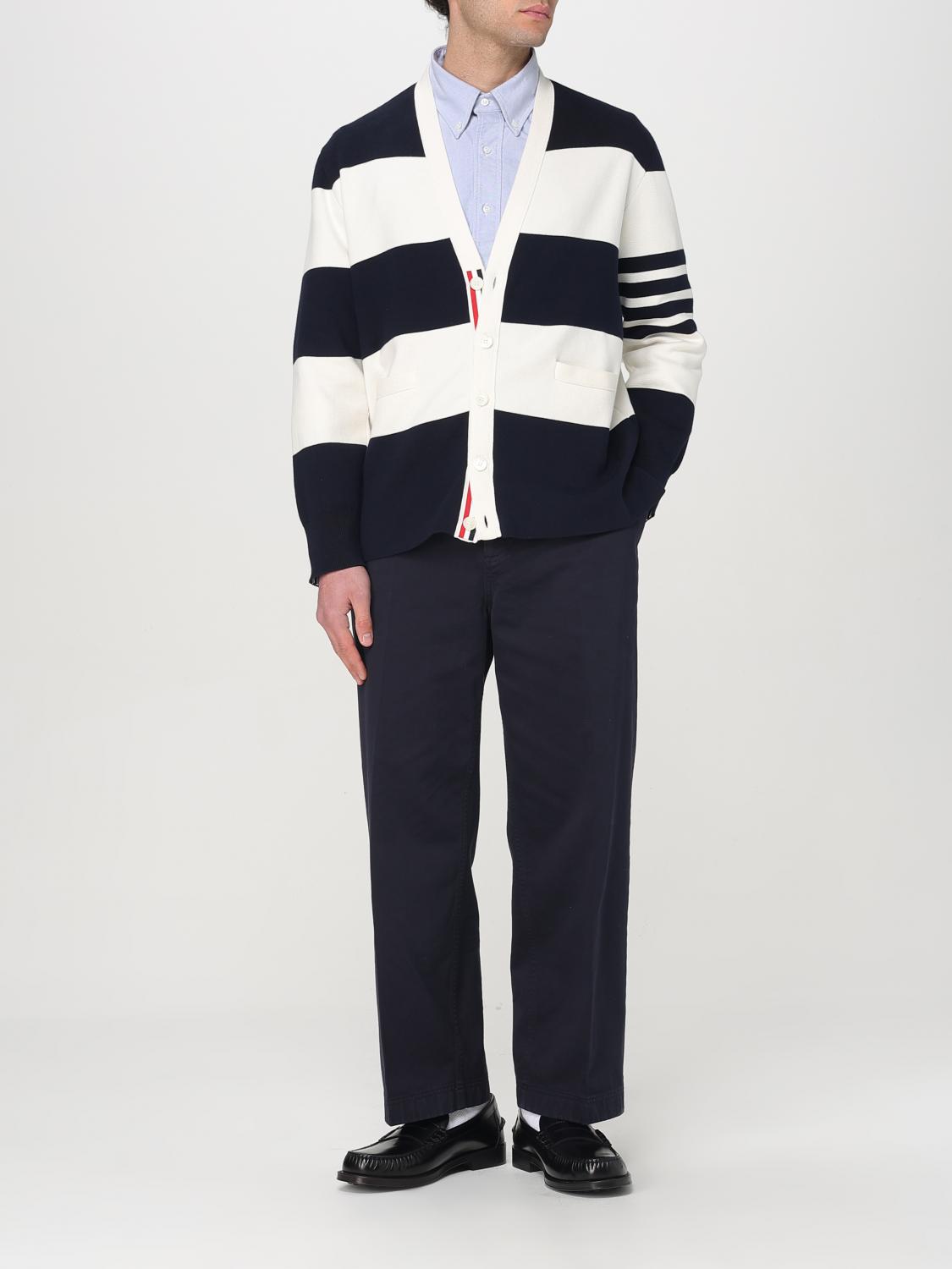 THOM BROWNE SHIRT: Shirt men Thom Browne, Gnawed Blue - Img 2