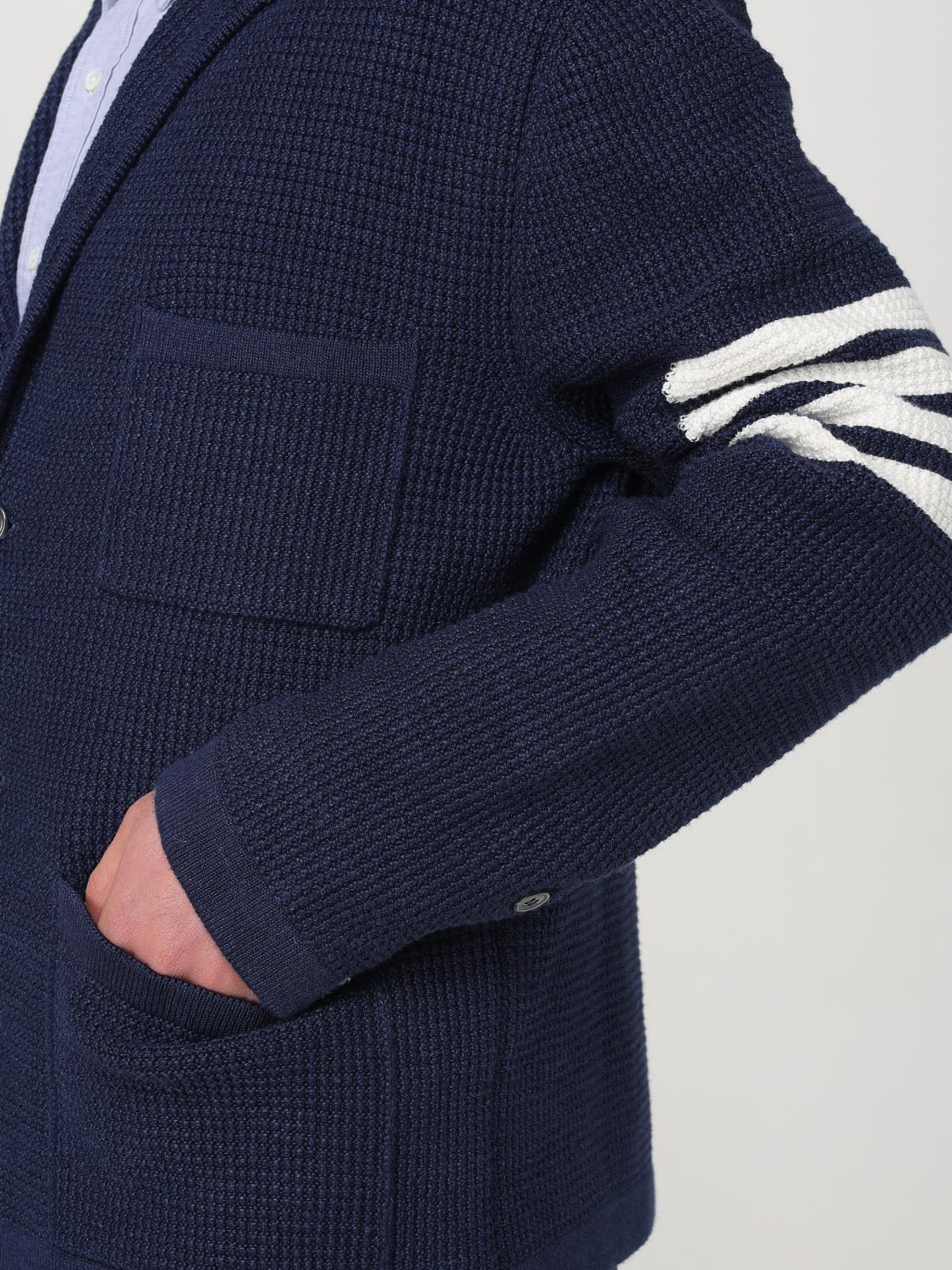 THOM BROWNE BLAZER: Blazer uomo thom browne, Blue - Img 5