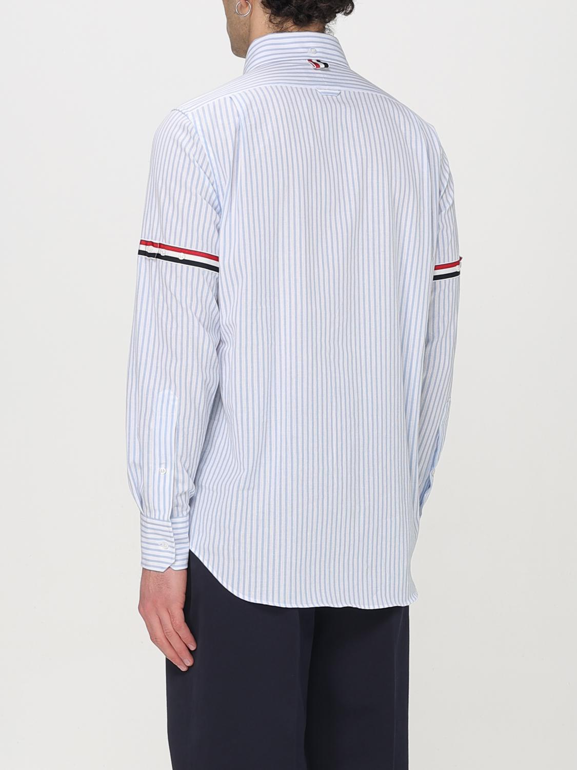 THOM BROWNE CHEMISE: Chemise homme Thom Browne, Bleu Ciel - Img 3