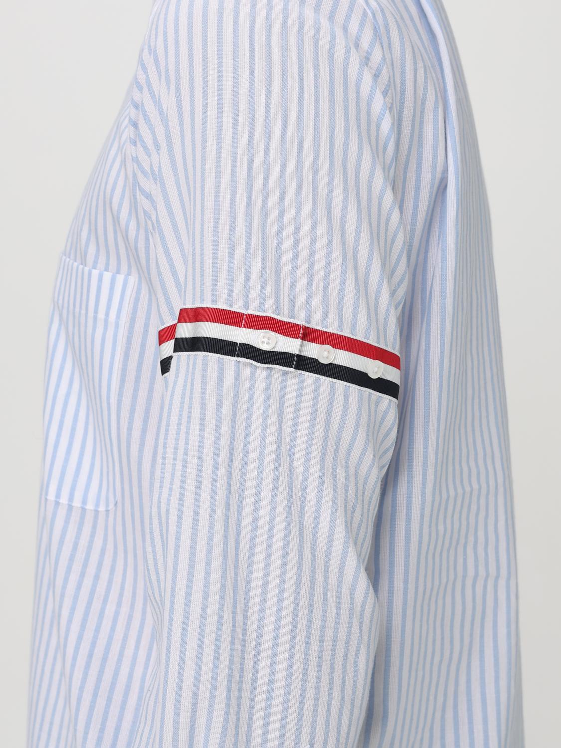 THOM BROWNE CHEMISE: Chemise homme Thom Browne, Bleu Ciel - Img 5