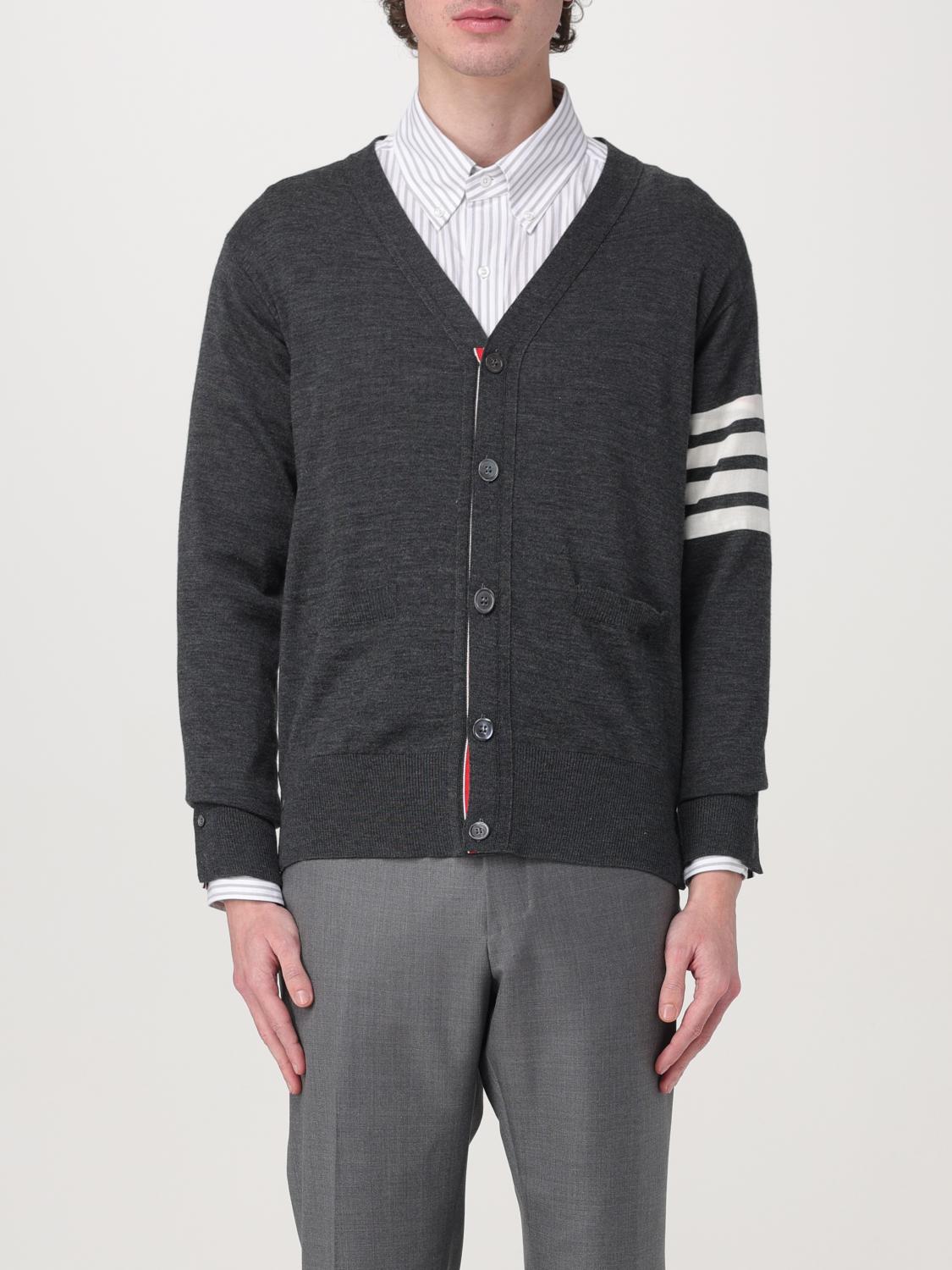 THOM BROWNE SHIRT: Shirt men Thom Browne, Grey - Img 1