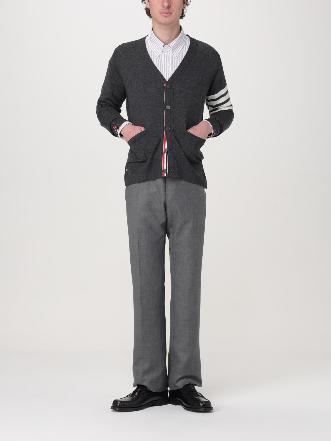 THOM BROWNE SHIRT: Shirt men Thom Browne, Grey - Img 2