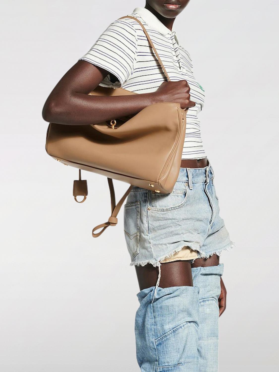 Balenciaga Shoulder bag woman - White | 7897722AA4V | GIGLIO.COM