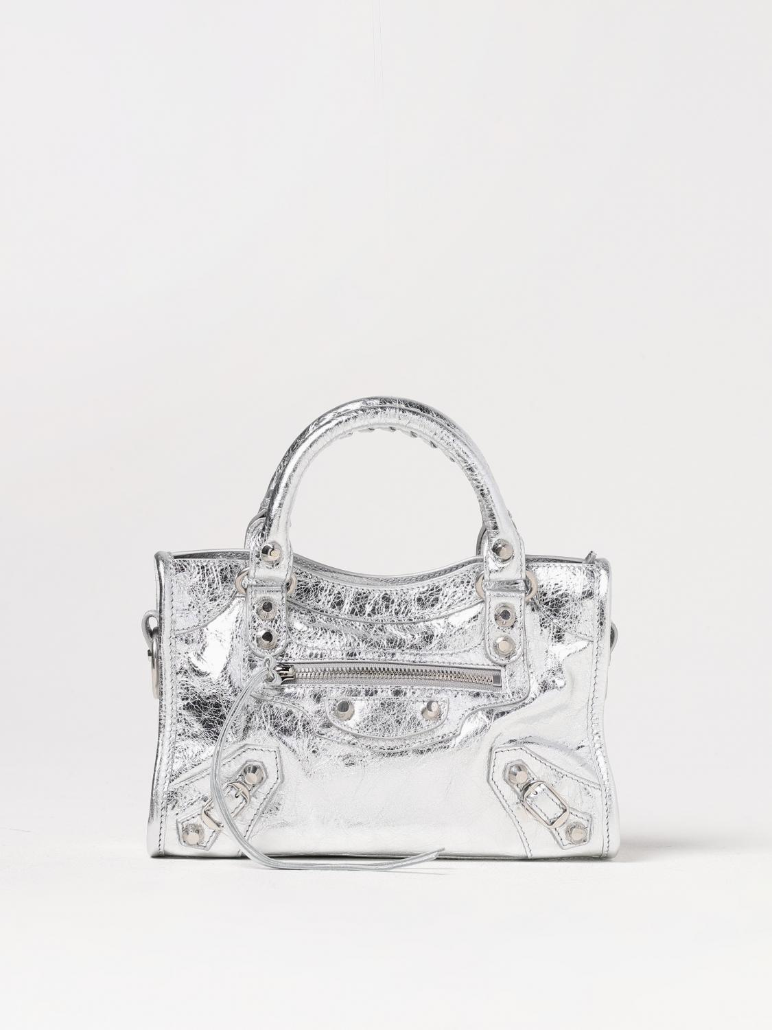 Balenciaga Shoulder bag woman - Silver | 8063952AA9R | GIGLIO.COM