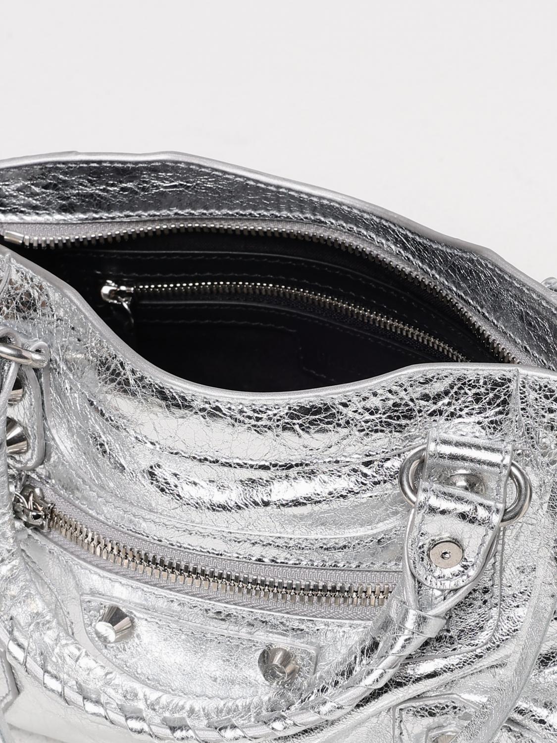 Balenciaga Shoulder bag woman - Silver | 8063952AA9R | GIGLIO.COM