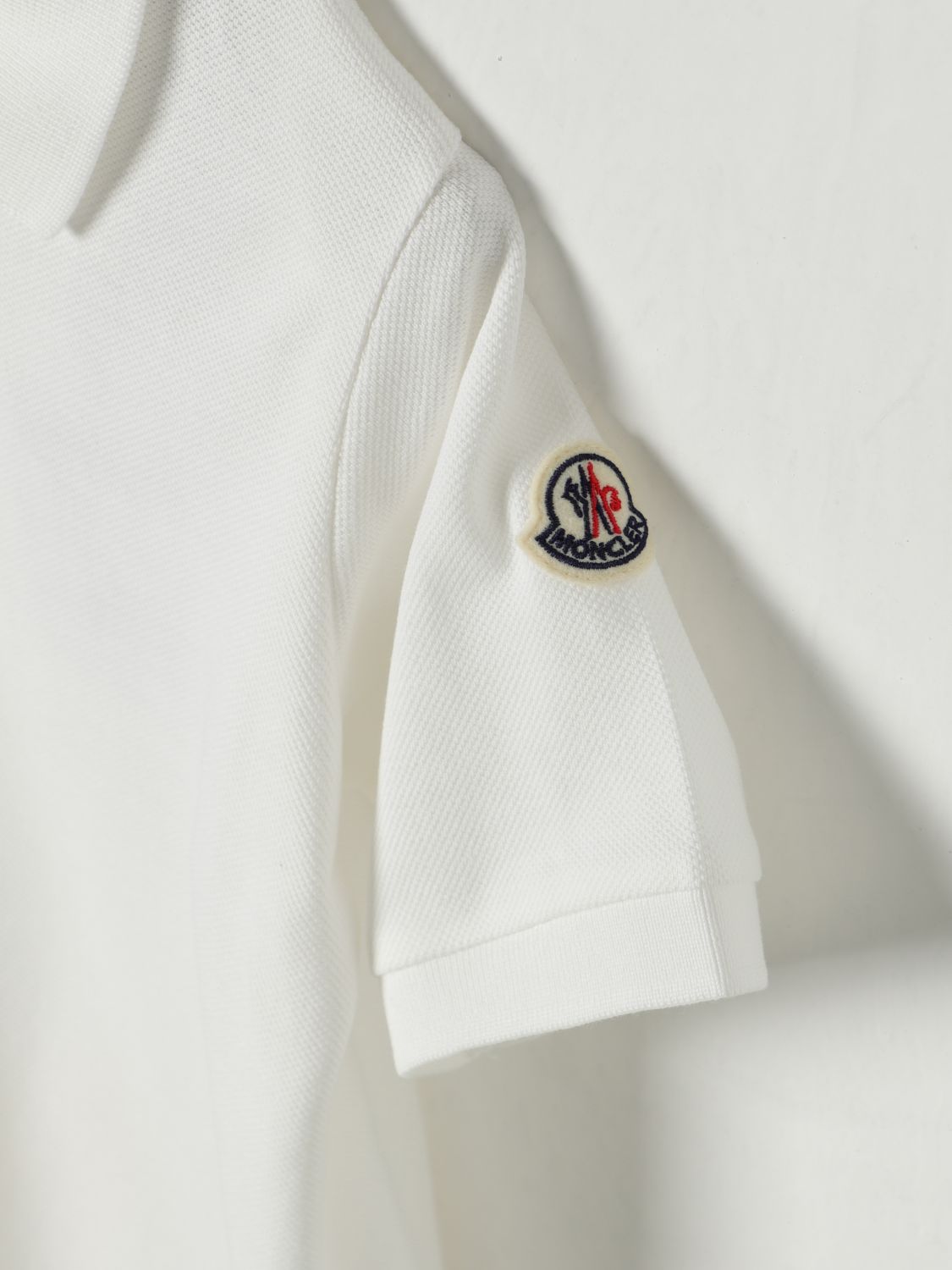 MONCLER POLO SHIRT: Polo shirt kids Moncler, White - Img 3