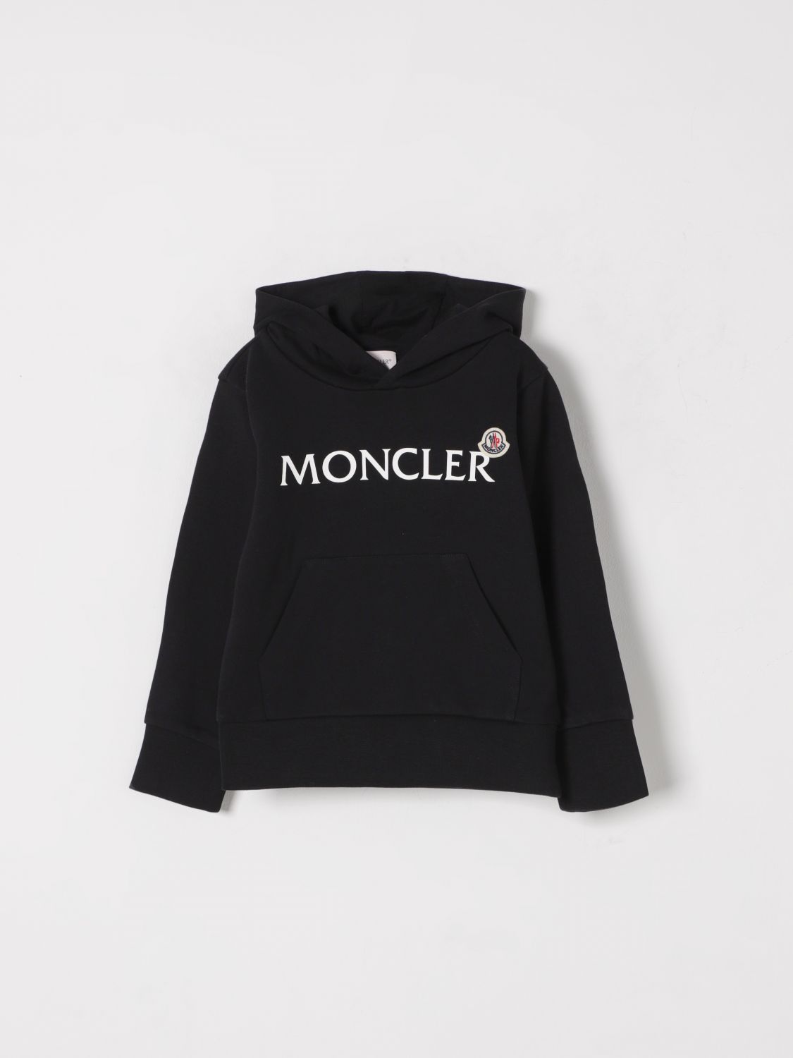 MONCLER SWEATER: Sweater kids Moncler, Black - Img 1