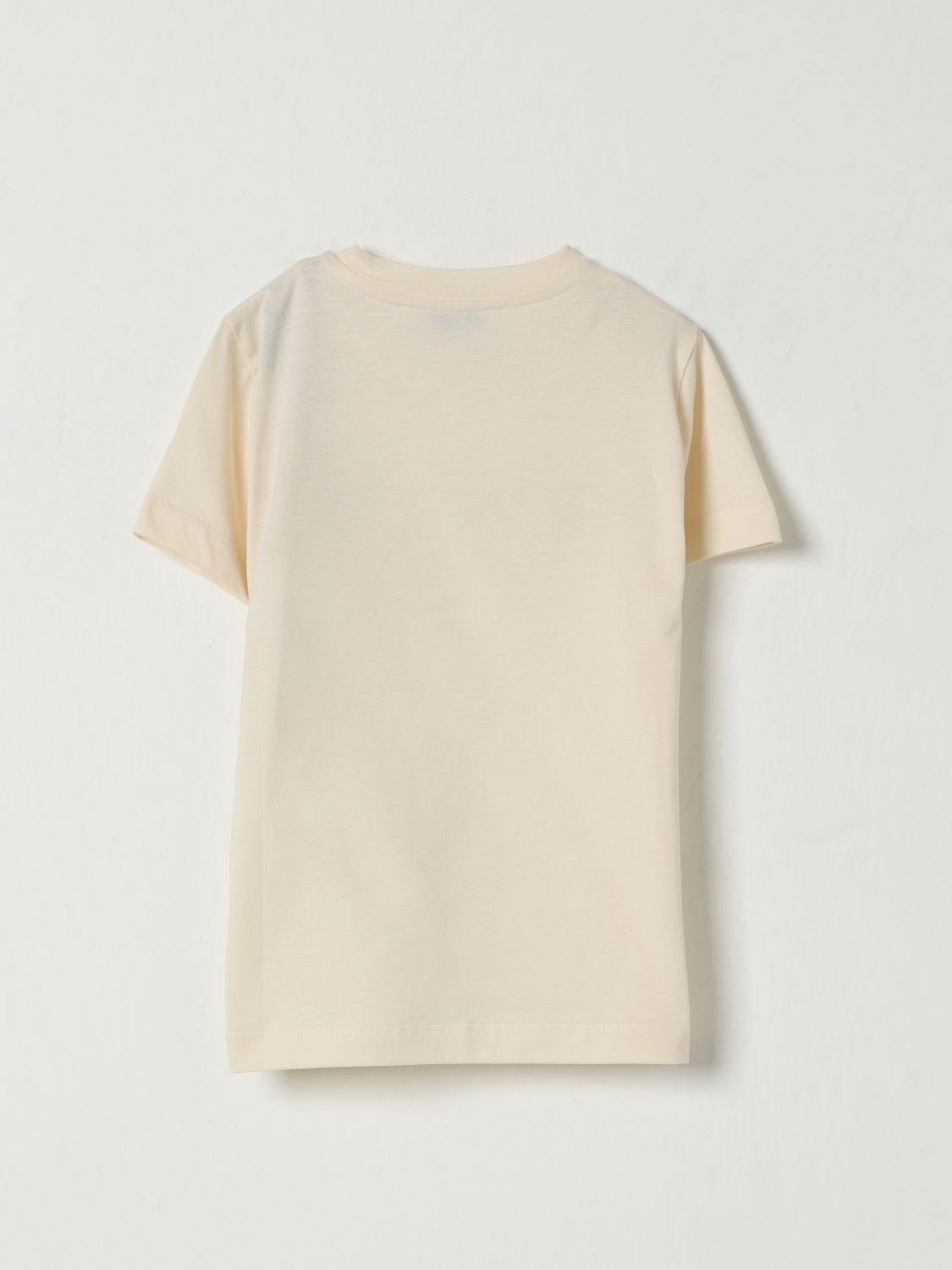 MONCLER T-SHIRT: T-shirt kinder Moncler, Yellow Cream - Img 2