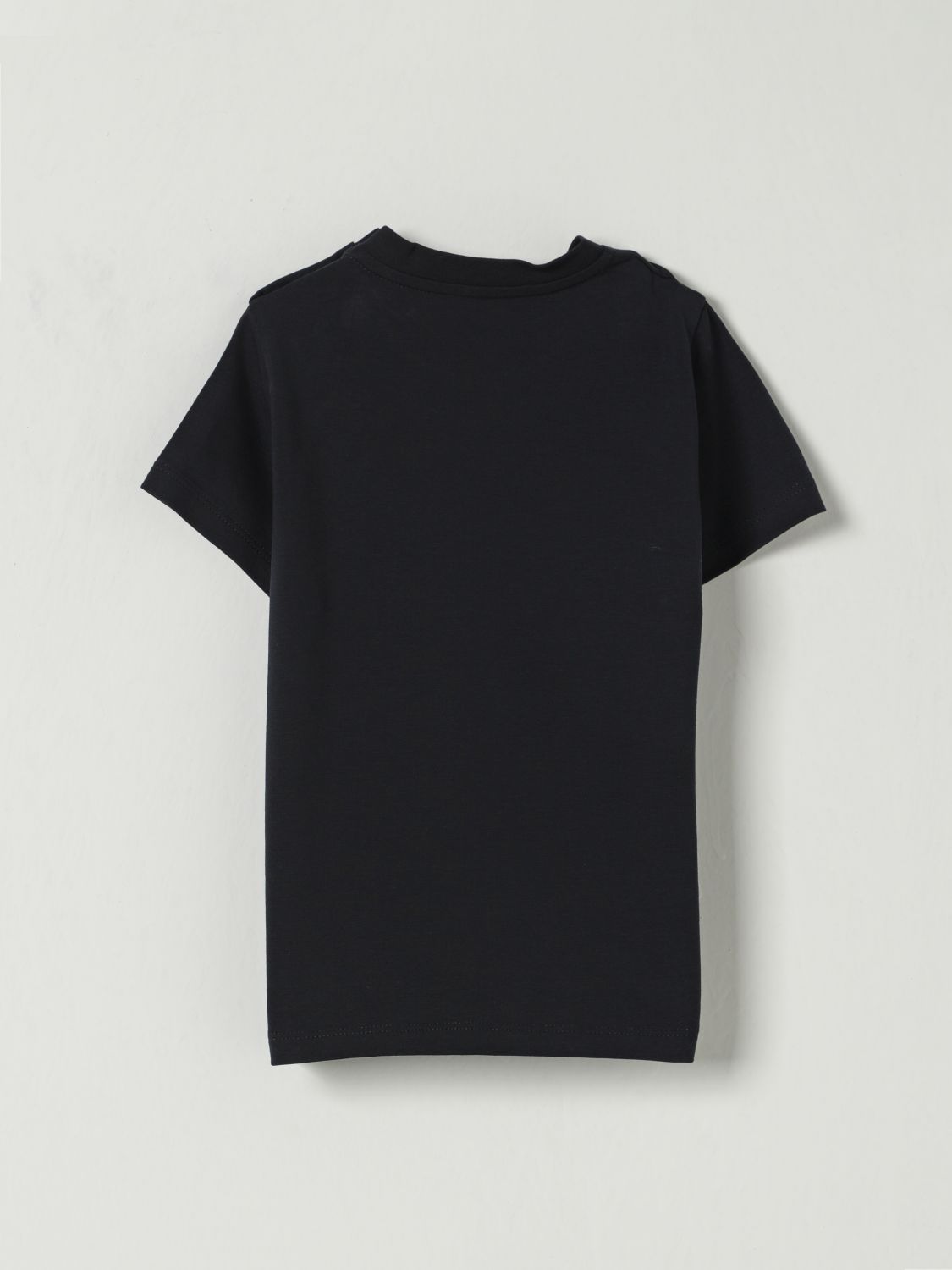 MONCLER T-SHIRT: T-shirt kids Moncler, Navy - Img 2