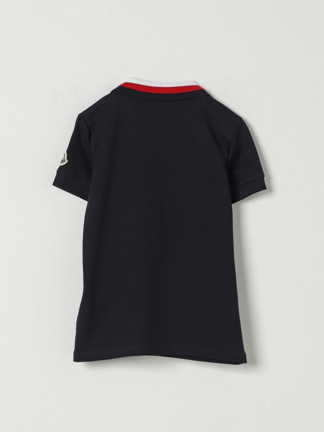 MONCLER T-SHIRT: T-shirt kids Moncler, Navy - Img 2