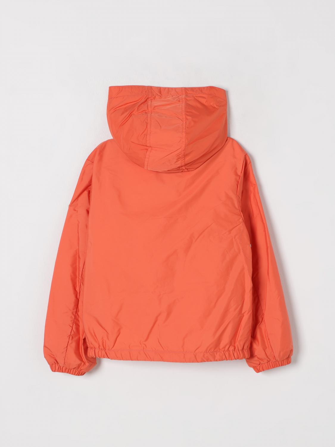 MONCLER JACKET: Jacket kids Moncler, Orange - Img 2