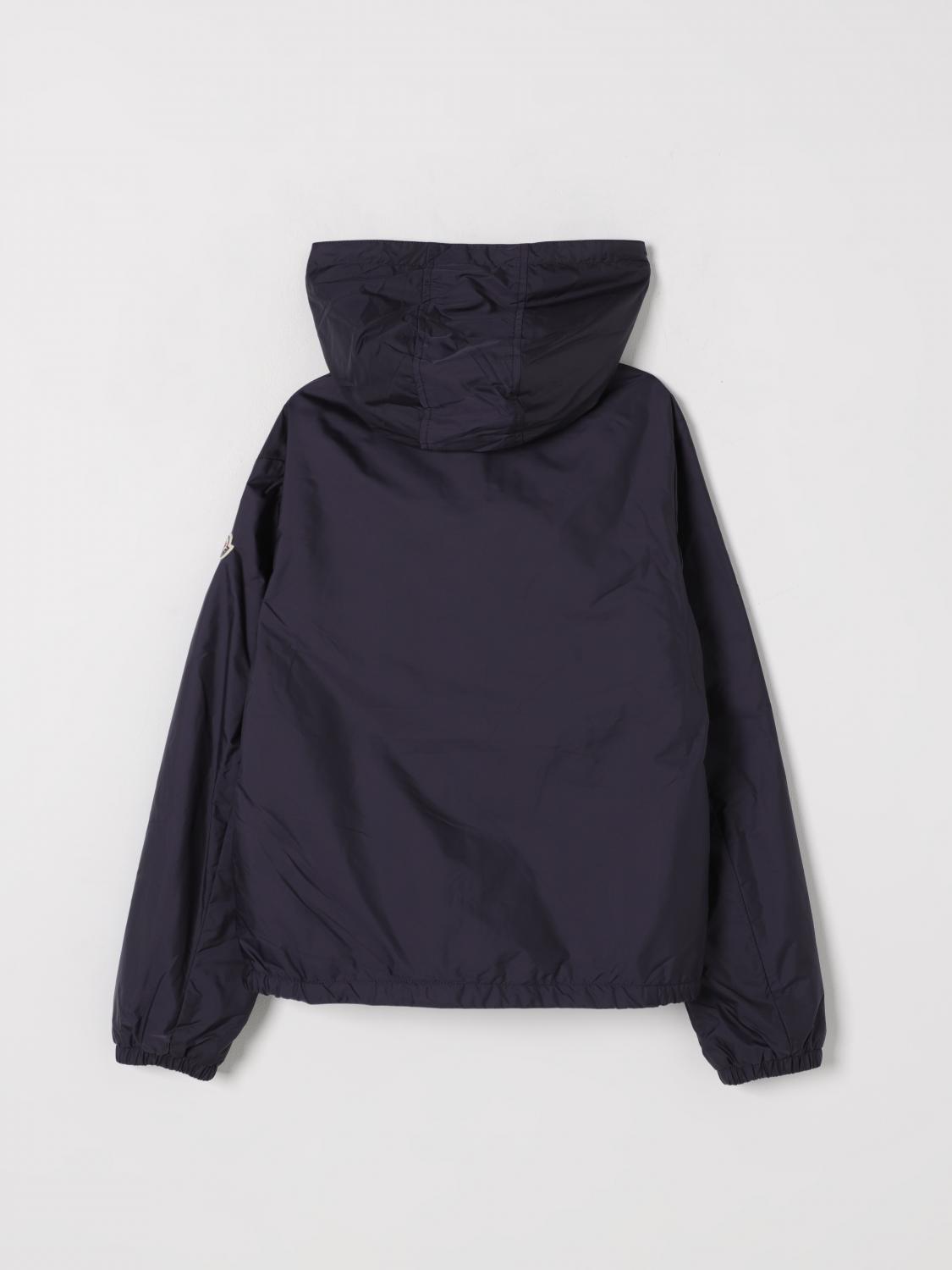 MONCLER VESTE: Veste enfant Moncler, Bleu Marine - Img 2