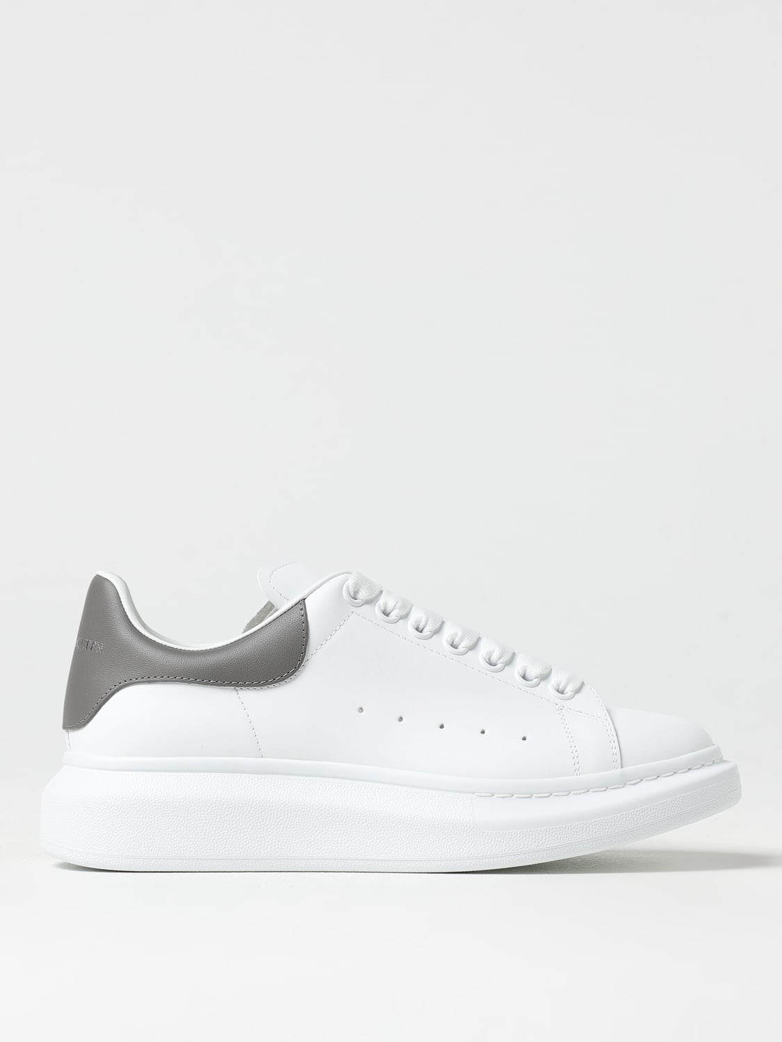 MCQUEEN SNEAKERS: Sneakers Oversize McQueen in pelle , Bianco - Img 1
