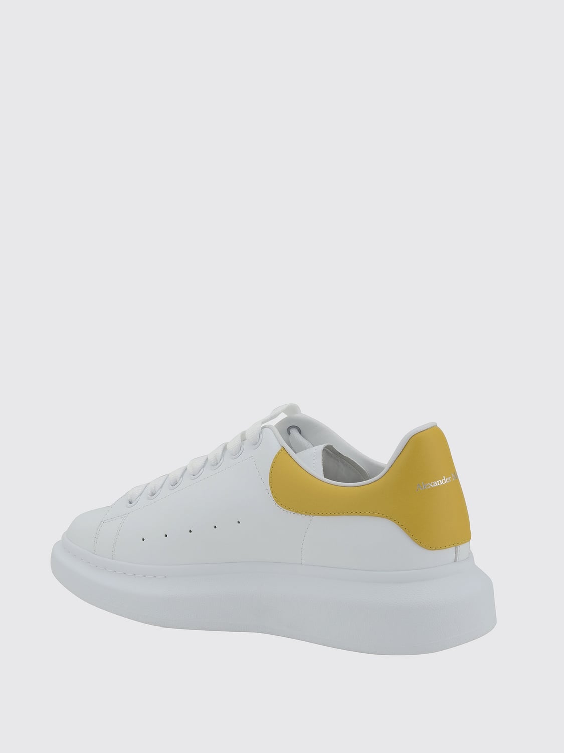 MCQUEEN 스니커즈: 스니커즈 남성 McQueen, 화이트 1 - Img 3