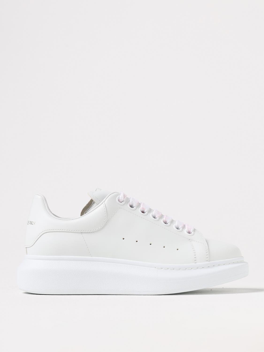 MCQUEEN SNEAKERS: Sneakers Oversize McQueen in pelle , Bianco - Img 1