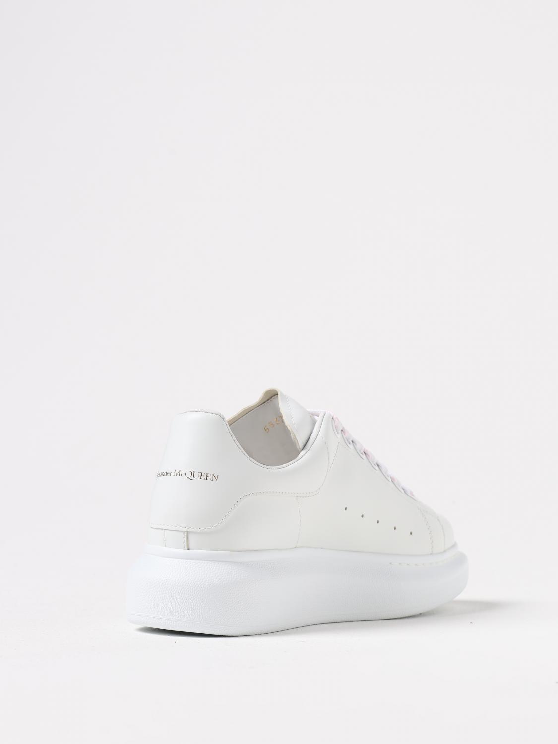 MCQUEEN SNEAKERS: Sneakers Oversize McQueen in pelle , Bianco - Img 3