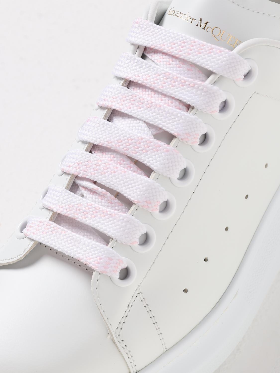 MCQUEEN SNEAKERS: Sneakers Oversize McQueen in pelle , Bianco - Img 4