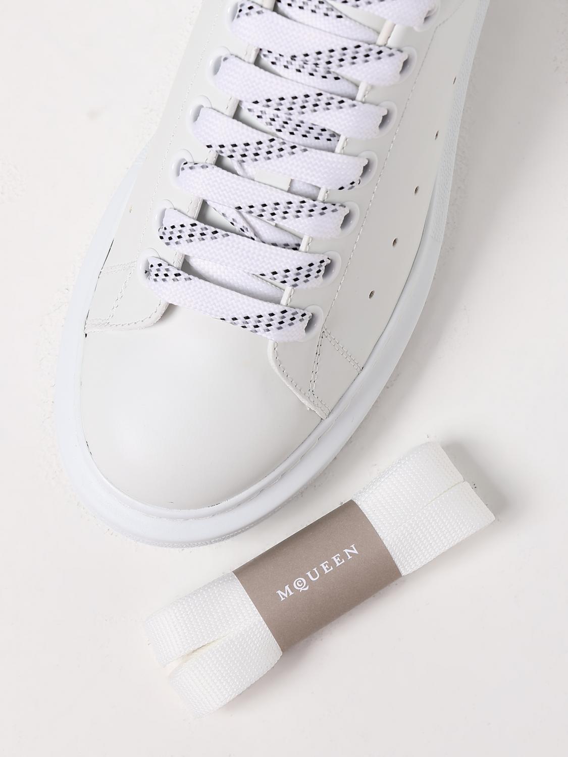 MCQUEEN SNEAKERS: Sneakers damen McQueen, Weiß - Img 4