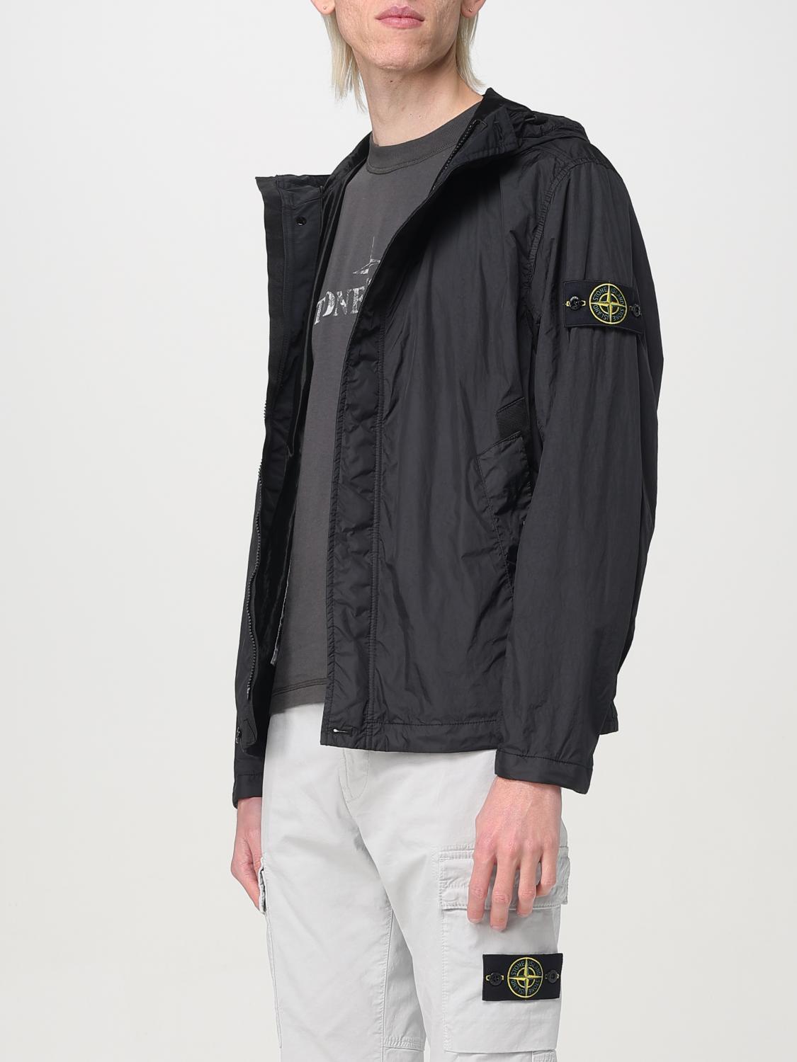 STONE ISLAND CHAQUETA: Chaqueta hombre Stone Island, Negro - Img 4