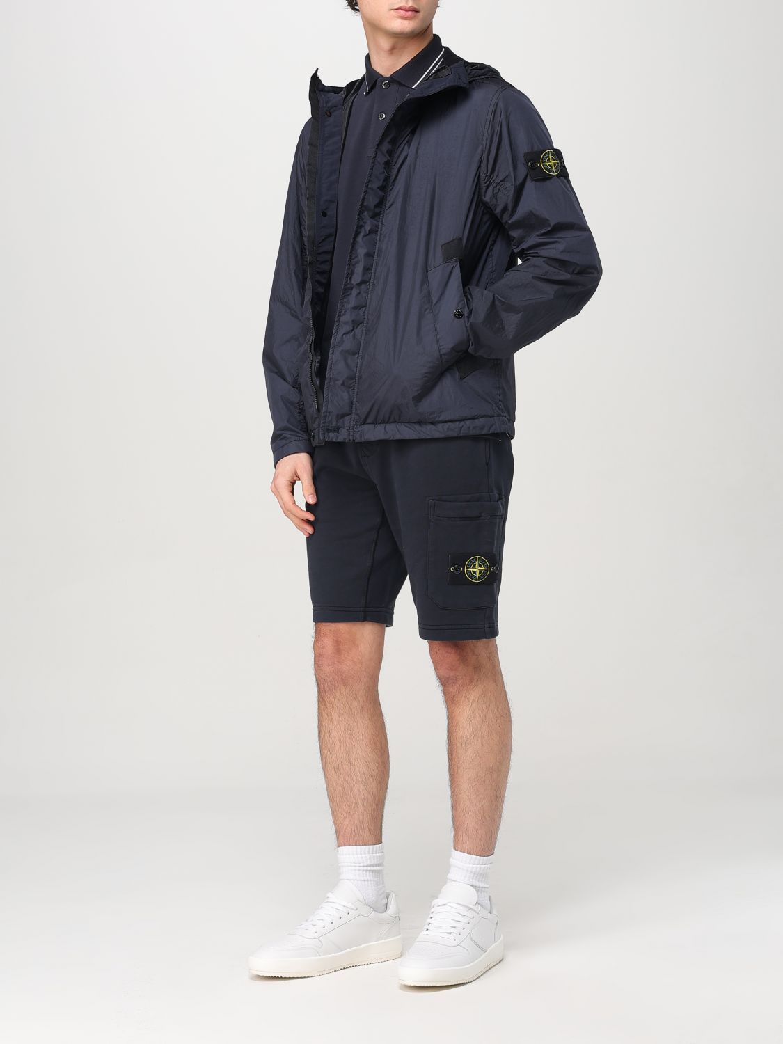 STONE ISLAND CHAQUETA: Chaqueta hombre Stone Island, Azul Oscuro - Img 2