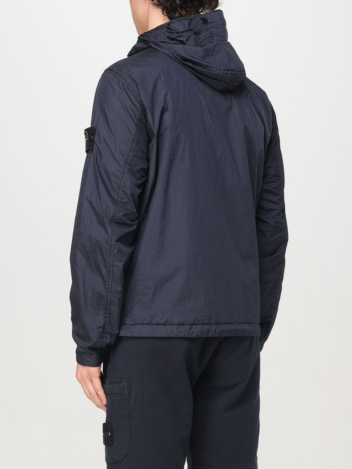 STONE ISLAND CHAQUETA: Chaqueta hombre Stone Island, Azul Oscuro - Img 3