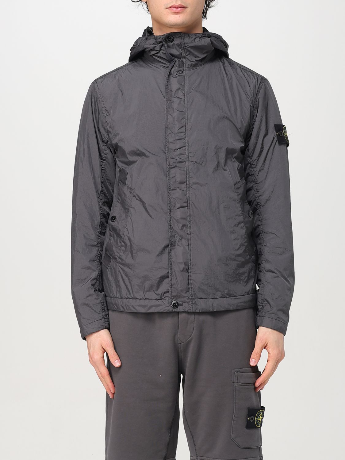 STONE ISLAND CHAQUETA: Chaqueta hombre Stone Island, Gris - Img 1