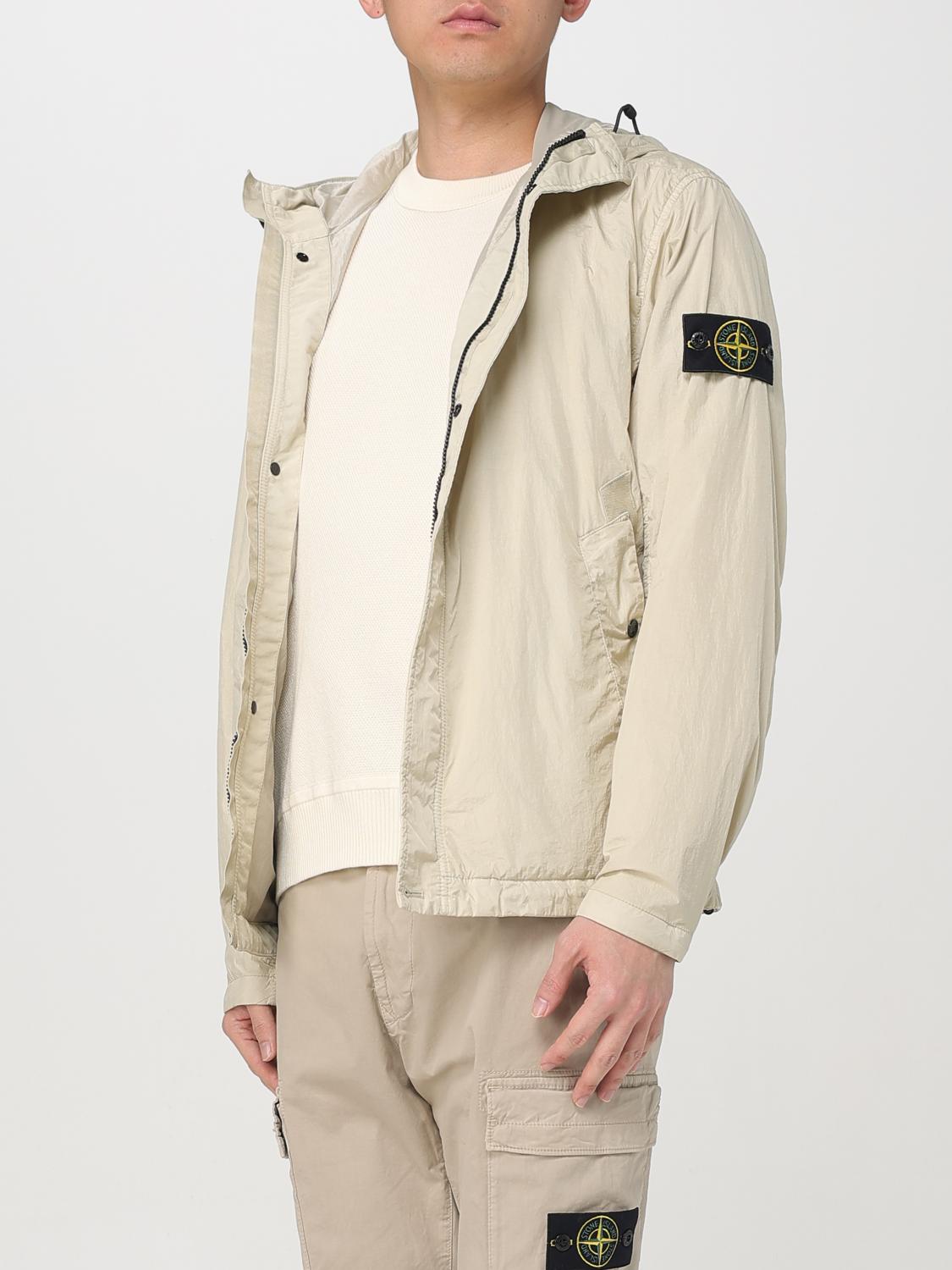 STONE ISLAND CHAQUETA: Chaqueta hombre Stone Island, Beige - Img 4