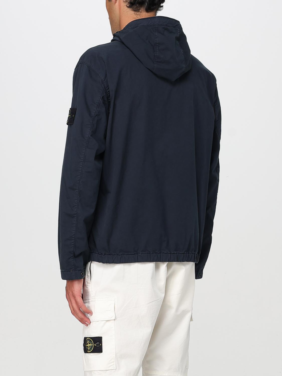STONE ISLAND 재킷: 재킷 남성 Stone Island, 블루 - Img 3