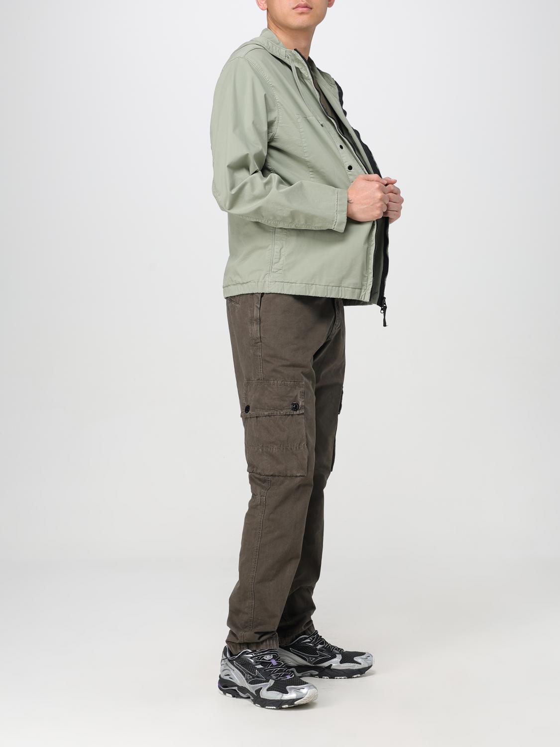 STONE ISLAND 재킷: 재킷 남성 Stone Island, 그린 - Img 2