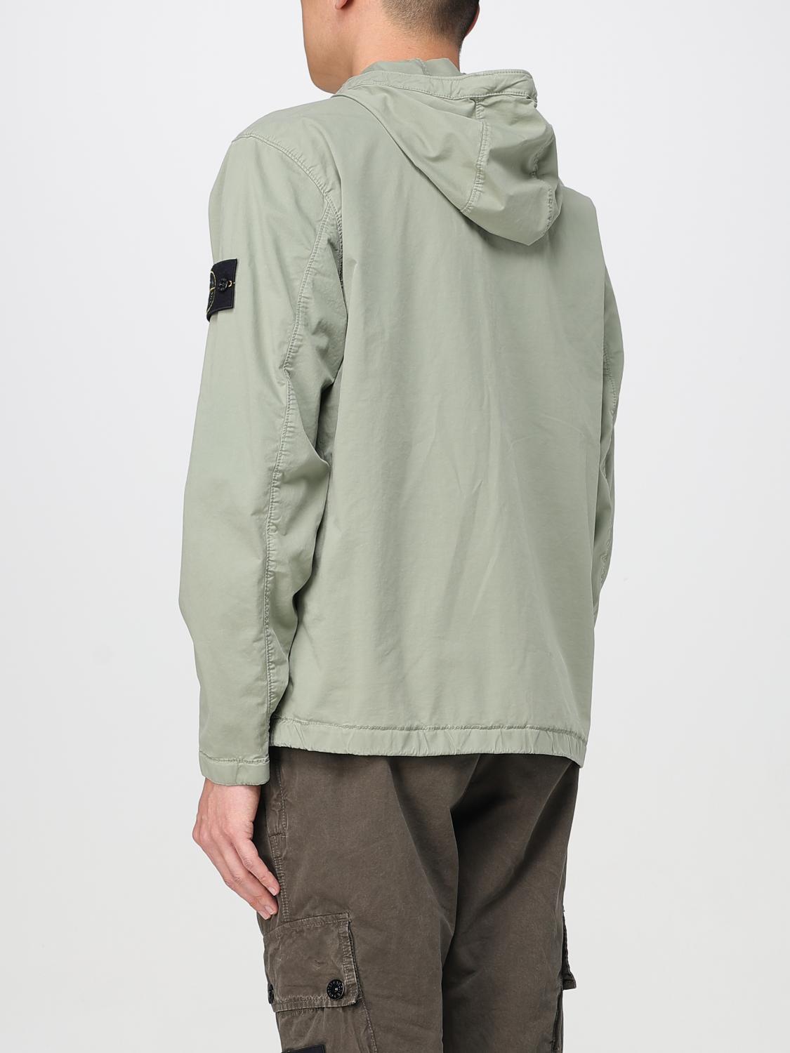STONE ISLAND 재킷: 재킷 남성 Stone Island, 그린 - Img 3