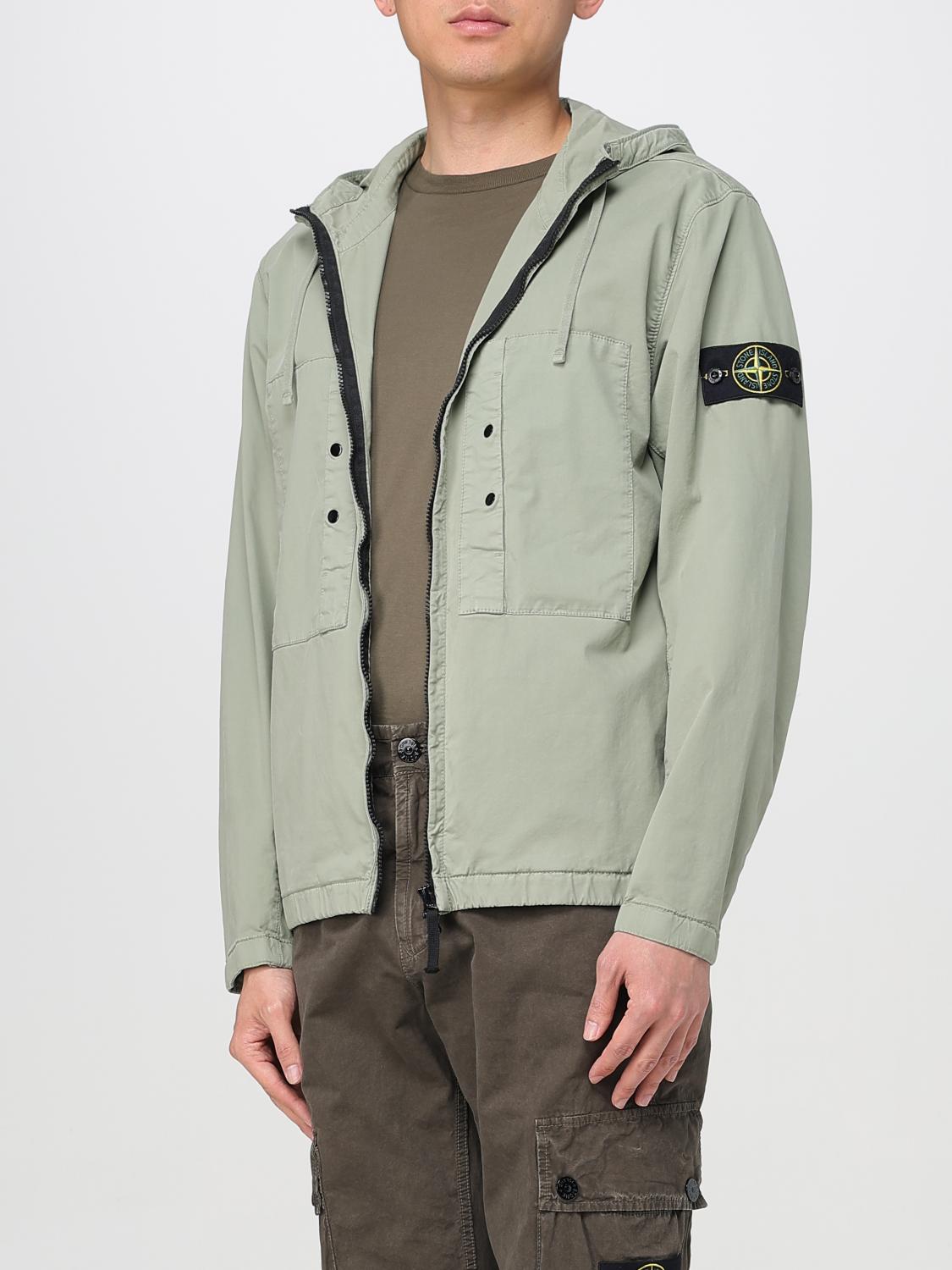 STONE ISLAND 재킷: 재킷 남성 Stone Island, 그린 - Img 4